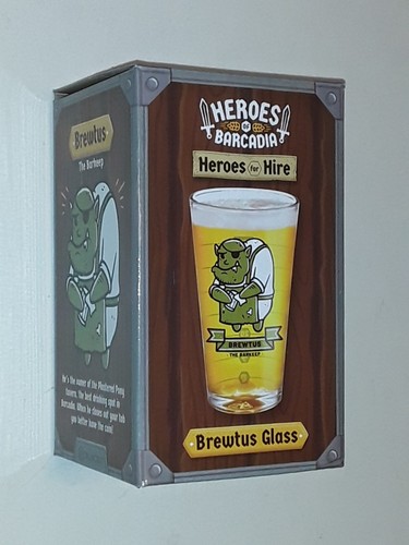 Brewtus glass heroes - glass, of